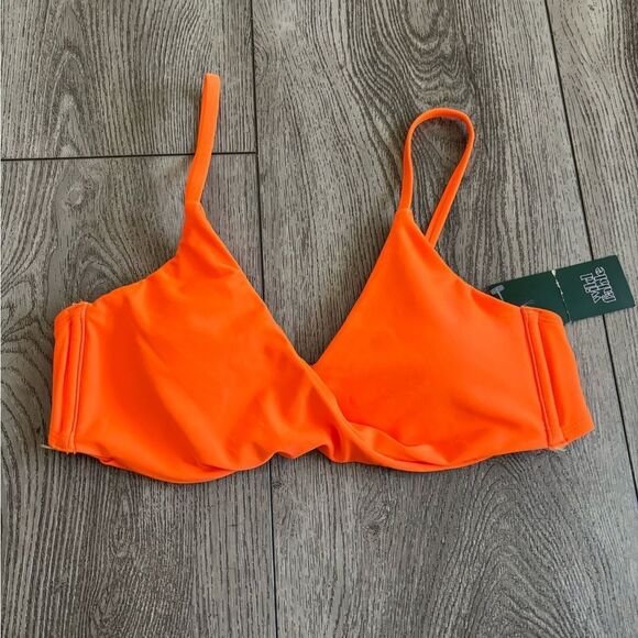 Wild fable Bright Orange Bikini Top - Picture 1 of 3